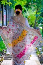 Most Popular Halfsilk Jamdani Afsan Print Premium Combo - Image 5