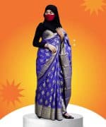 Benarosi Pata Katan Premium Combo Gift Package- Blue - Image 3