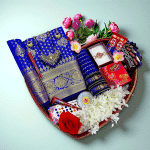 Benarosi Pata Katan Premium Combo Gift Package- Blue