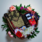 Benaroshi Pata Katan Premium Combo Gift Package- Black