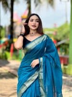 Arang Cotton Golden Pair Premium Combo - SeaGreen - Image 4