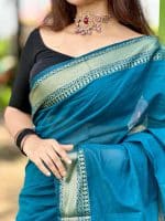 Arang Cotton Golden Pair Premium Combo - SeaGreen - Image 3