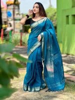 Arang Cotton Golden Pair Premium Combo - SeaGreen - Image 7