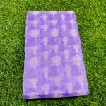 Halfsilk Jamdani Nakful Design Premium Combo - Levender - Image 3