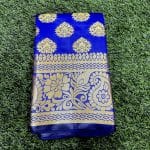 Soft Silk Katan Premium Combo Gift Package- Blue - Image 2