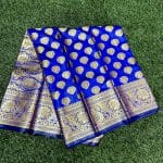 Soft Silk Katan Premium Combo Gift Package- Blue - Image 3