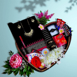 Arang Cotton Makeup Saree Premium Combo - Black