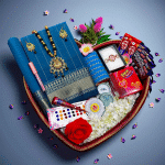 Arang Cotton Golden Pair Premium Combo - SeaGreen