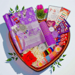 SeasonOneBD Special Katan Saree Combo- Levender Color