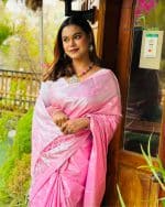 SeasonOneBD Special Katan Saree Combo - Pink Color - Image 4