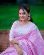SeasonOne BD Special Katan Saree- Pink