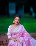 SeasonOne BD Special Katan Saree- Pink - Image 9